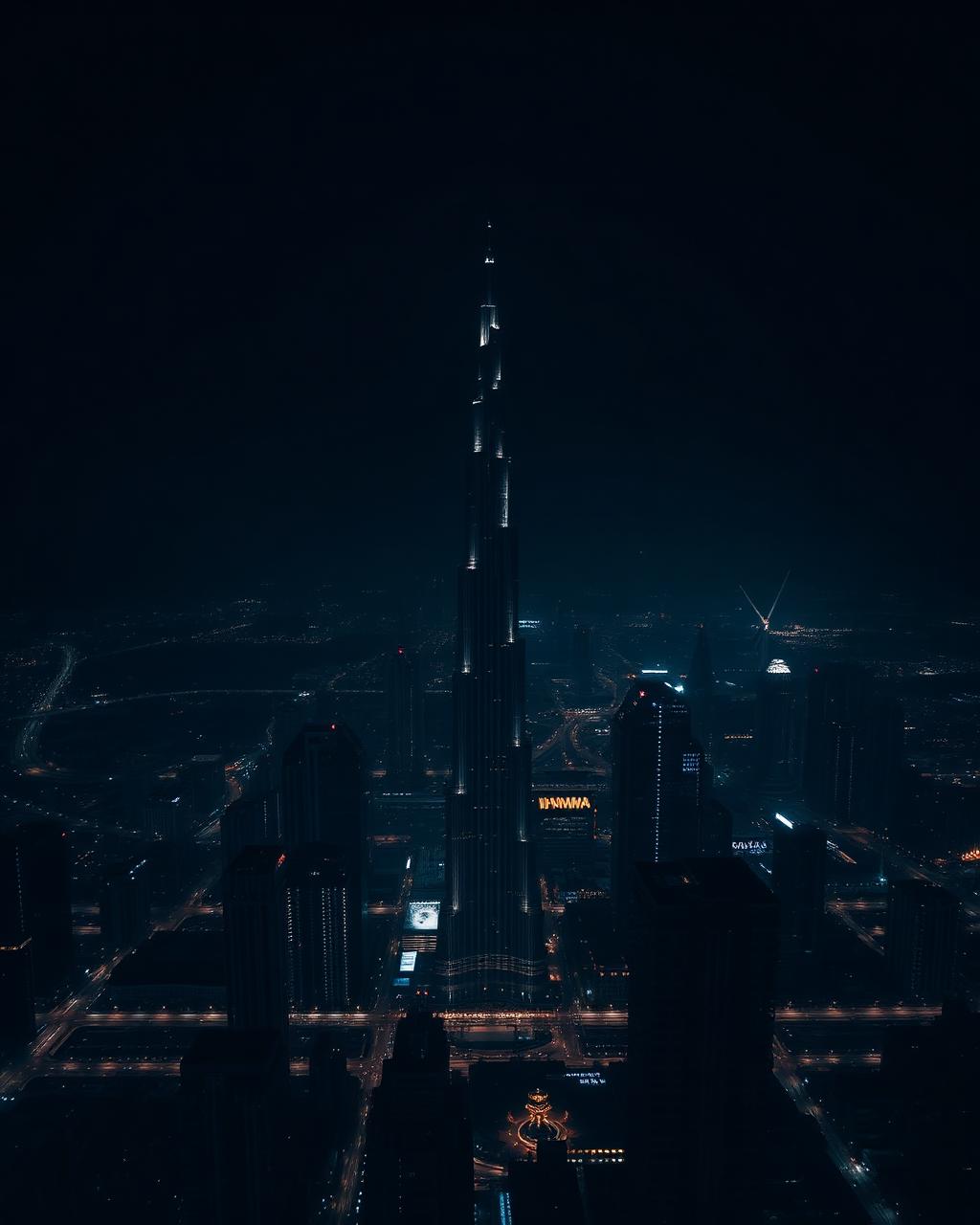 Dubai at night